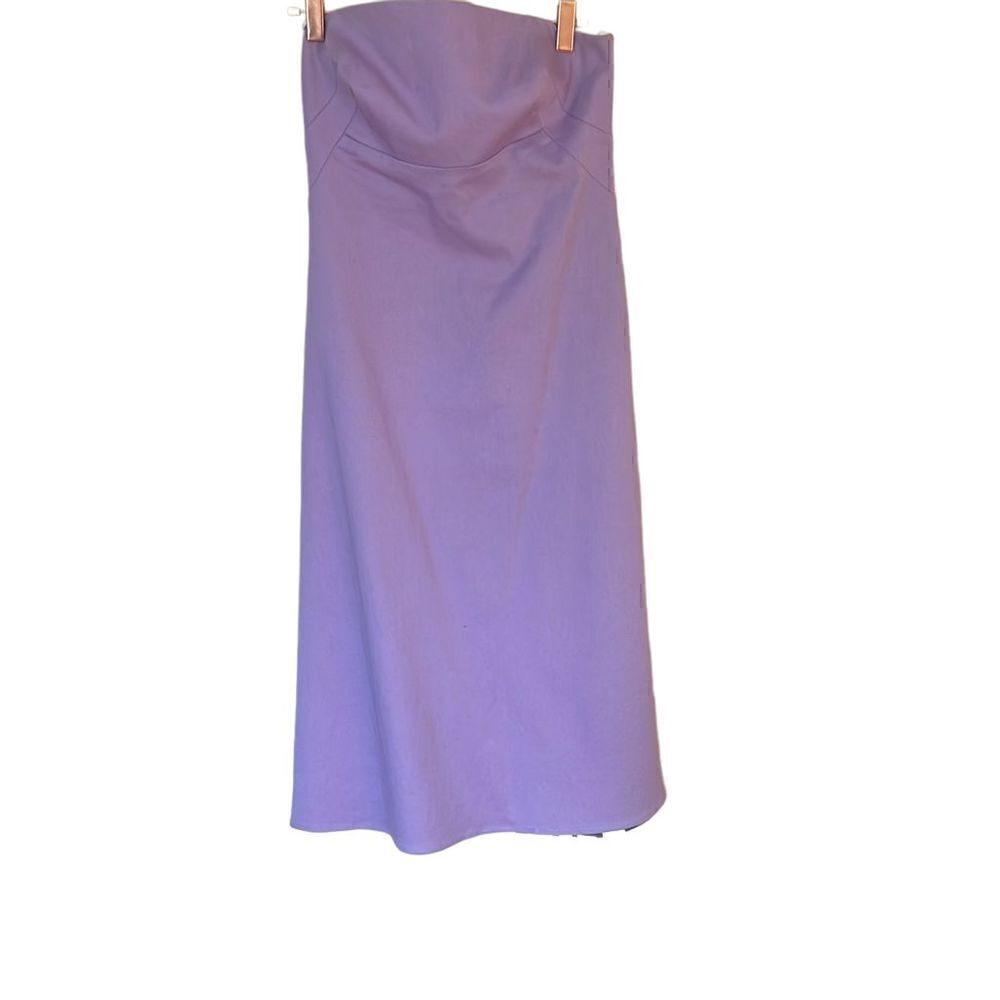Edward An Strapless Knee Length Dress‎